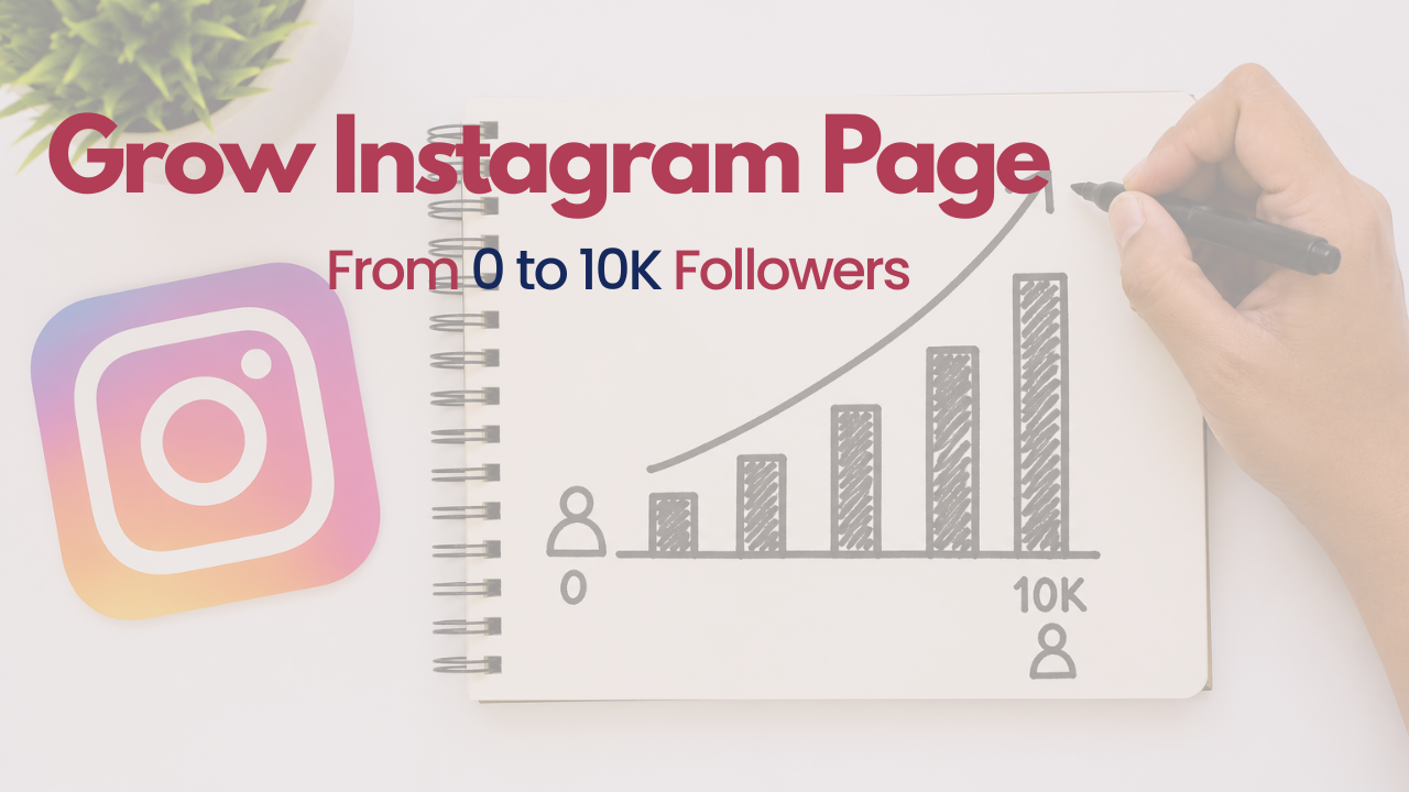 Grow Instagram Page From 0 to 10K Followers