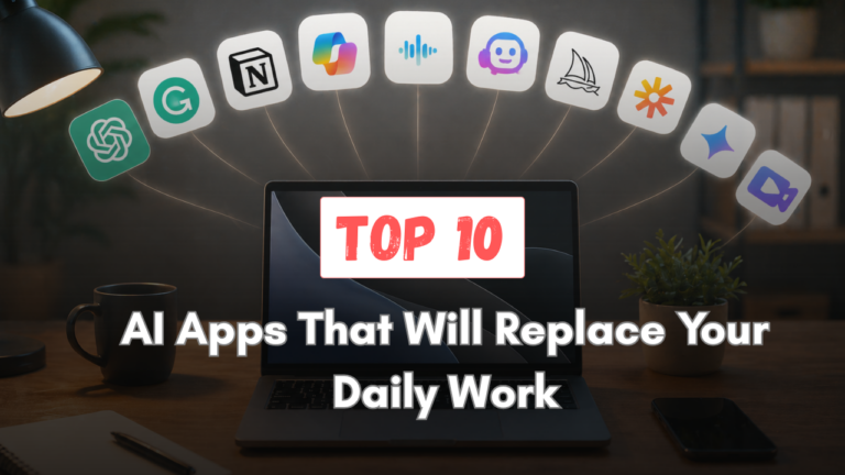Top 10 Artificial Intelligence Apps that replace daily work